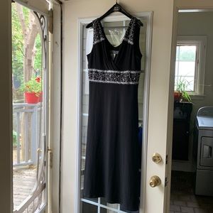 Dressy lightly beaded cocktail dress